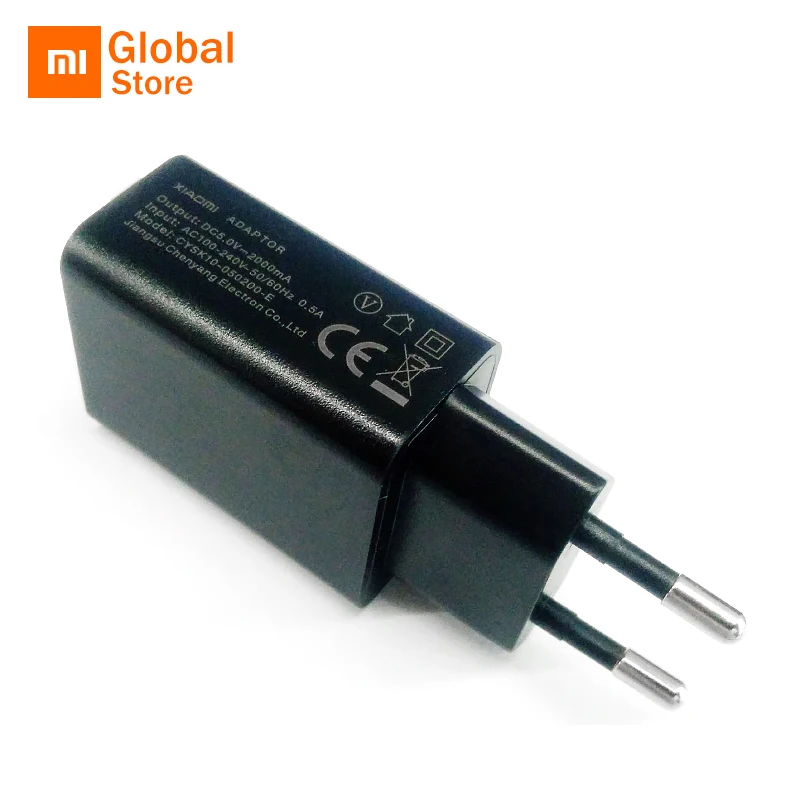 Original Xiaomi EU Plug Charger AC/DC Adapterin AC/DC Adapters from