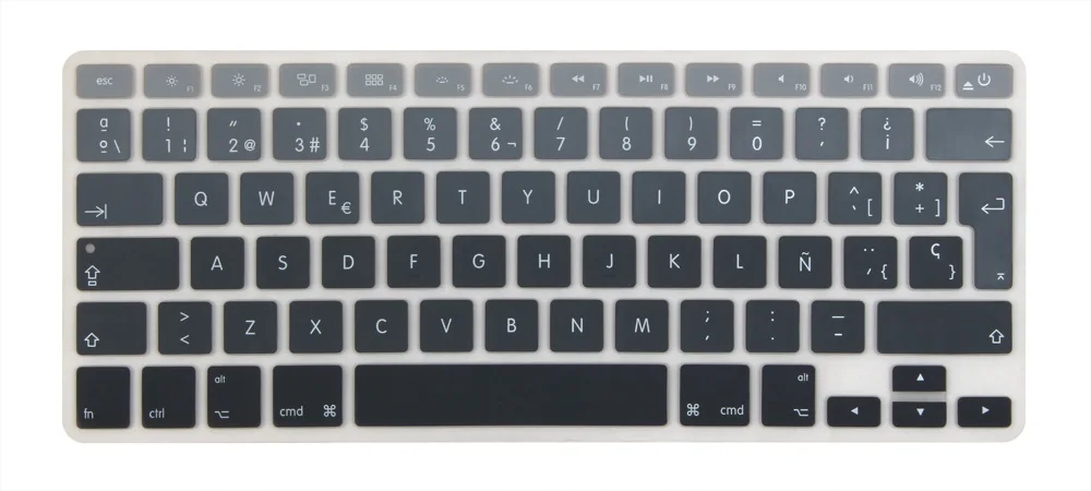 ES Испания испанский евро Клавиатура Обложка для Mid 2009-середины MacBook Pro 13 15 дюймов retina/CD Встроенная память A1502 A1425 A1278 A1398 A1286