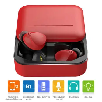 

Wireless Bluetooth 5.0 Earphone TWS Earphone TWS Sport Wireless Headset Earbuds With Mic And Charging Box