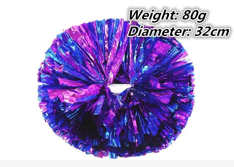 المعدن الأحمر مزيج التشجيع بوم بومس المشجع أضاليا combinat المقبض يمكن اختيار اللون يمكن شحن