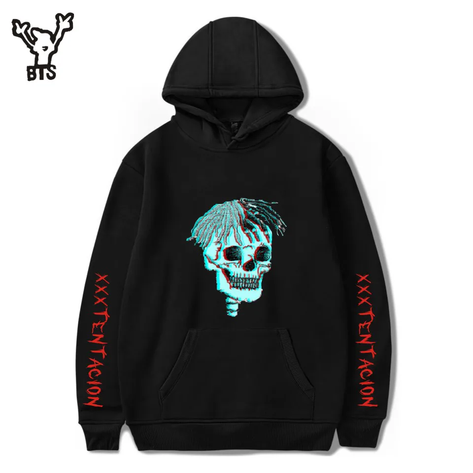 

2018 Hot Sale Hip Hop Hoodies Sweatshirts Raper XXXTentacion Harajuku Casual Cool Men Print Autumn Plus Size 4XL