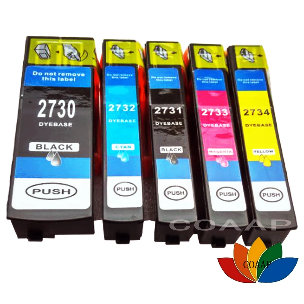 

5PK T2730 T2731 -T2734 Ink Cartridge for Compatible Epson XP 600 800 510 520 610 620 700 710 810 820 Printer