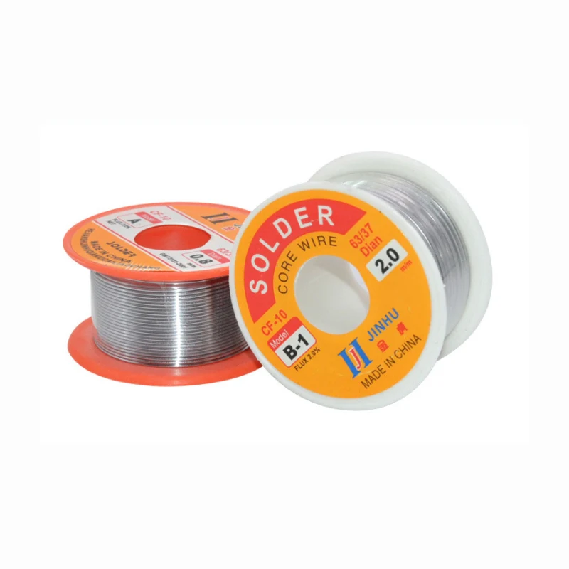 

0.3/0.4/0.5/0.6/0.8/1/1.2/1.5/2.0mm 50/100g 2.0% Tin Lead Tin Wire Melt Rosin Core Solder Soldering Wire Roll