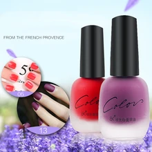 15 мл нетоксичный элегантный матовый Скраб для ногтей лак долговечный Быстросохнущий женский шелковистый матовый масло для ногтей гель Эмаль дизайн ногтей TSLM1