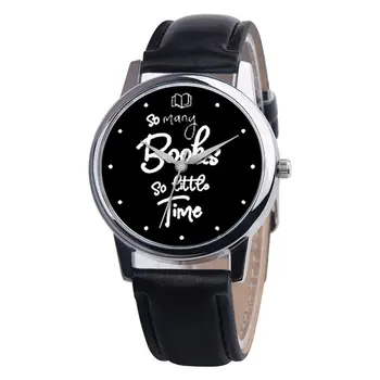 

Boys Girls Fashion Quartz Wristwatches Leather Strap Alloy Case Women Dress Watch for Dropshipping montre femme 2018