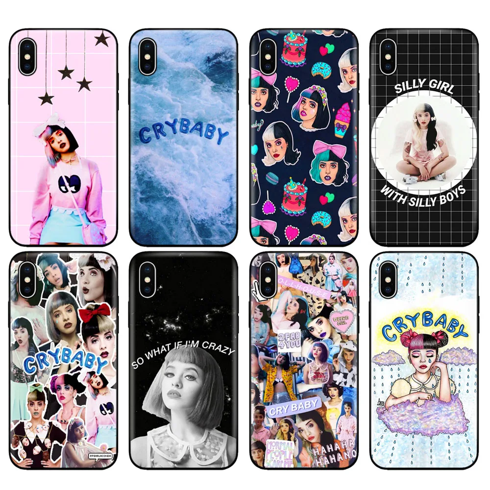 Черный чехол из ТПУ для iphone 5 5s SE 2020 6 6s 7 8 plus x 10 XR XS 11 pro MAX Melanie Martinez Crybaby | Мобильные