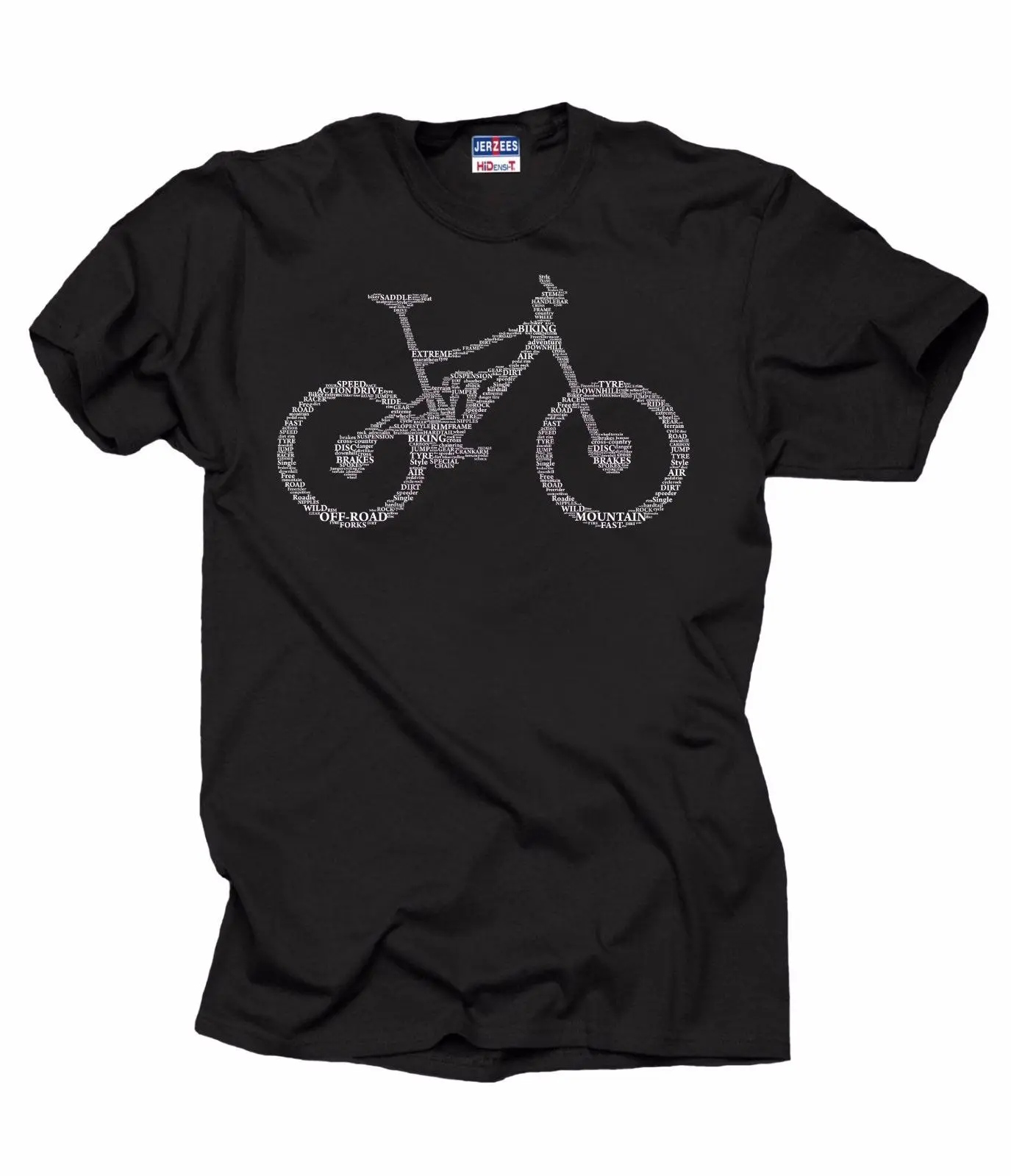 دراجة أجزاء تي شيرت BMX مروحة المحملة قميص