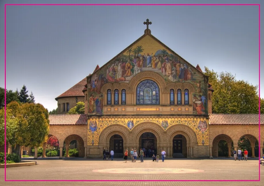 

USA Travel Magnets Gifts Home Decor Stickers,San Francisco, Stanford university Church Souvenir Fridge Magnet 5672