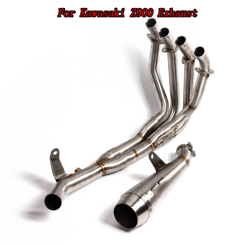 KA Motorcycle Exhaust Silencer Z900rs Exhaust Muffler Full System