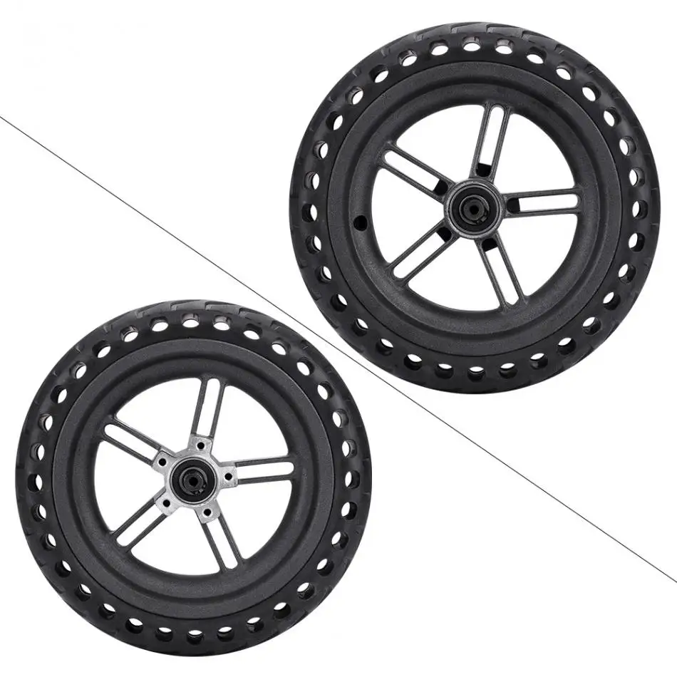 Электрический скутер шины анти-скольжения колеса 21x21x5,5 см ступицы колеса взрывозащищенные шины набор для Xiaomi Электрический скутер