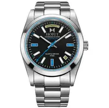 HOJUT A62 T062G mens dual calendar super luminous business watches