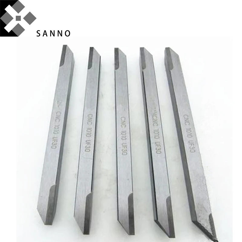 

3PCS CNC automatic lathe external turning tool 6x6 / 7x7 / 8x8 / 10x10 / 12x12x150 double head welding cutting tool UF30 / M20