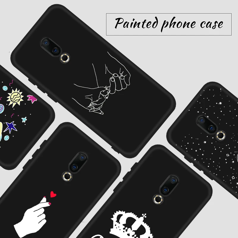 

Mini Heart Case For Meizu 16 16X 16th Note 9 8 M6 M5 Note M5S M5C 16Plus X8 Soft TPU Cover For Meizu Meilan Note 6 5 Space Cases