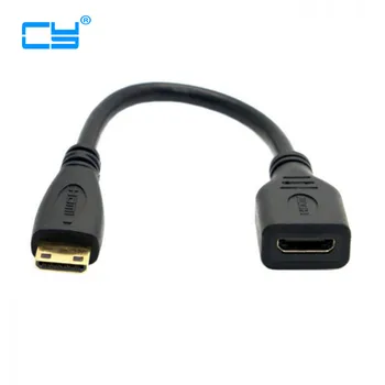 

C Type Mini HDMI 1.4 Male to Mini HDMI 1.4 Female C Type Extension Cable 10cm for Laptop PC HDTV
