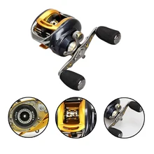 12+ 1 BB Рыболовные катушки левой/правая рука carretilha Наживка литья капли воды колеса рыбалка катушки baitcasting рыболовная катушка vissen daiwa зимняя