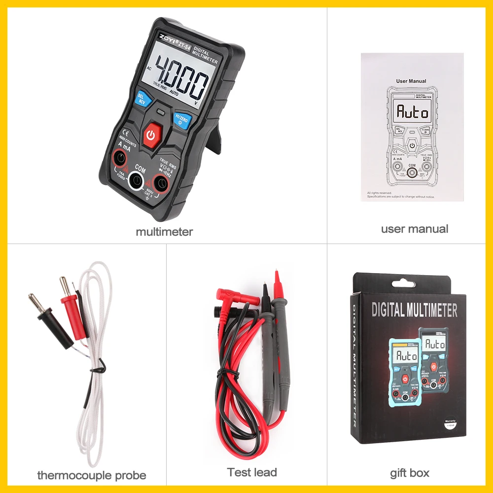Digital multimeter ZT-S4.6