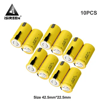 

SC Rechargeable Batteries Cell Ni-CD 1.2V 1500mAh DIY Power Tool Battery Packs Subc Ni CD Accumulator Electric Flashlight Toys
