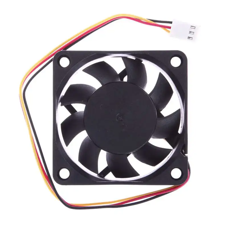 

60*60*1.5mm Portable Cooling Fan Ball Bearing DC 12V 3Pin Connector For P4 Computer Laptop PC Small Cooler Cooling Fans Adapter