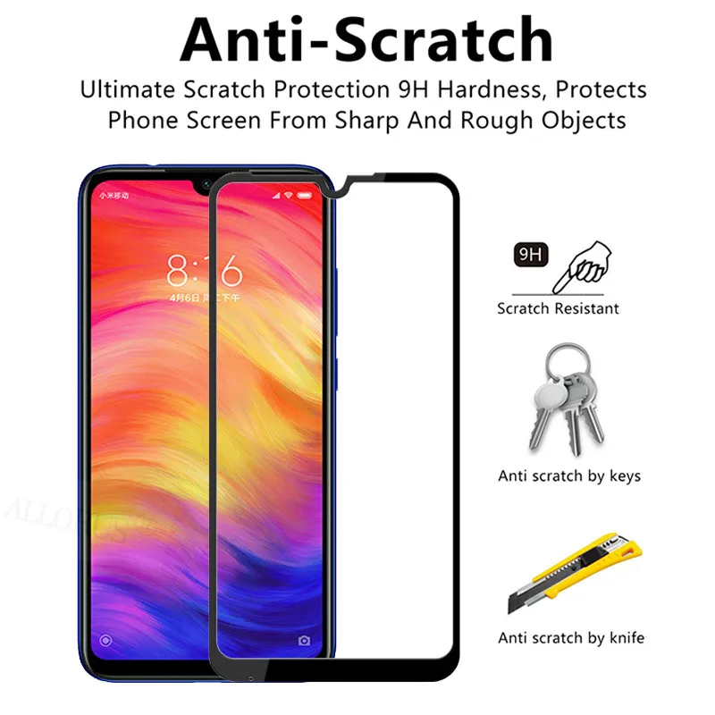 3 в 1 чехол Камера стекло для Redmi 7A Note 7 Glass линза на редми а нот redmi7 a 7а ноут