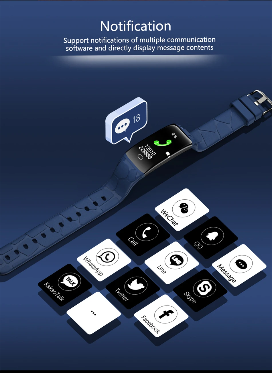 Умный Браслет LIGE для женщин IP68 водонепроницаемый монитор сердечного ритма фитнес-браслет «Умные» часы для мужчин смарт-браслет для Android IOS