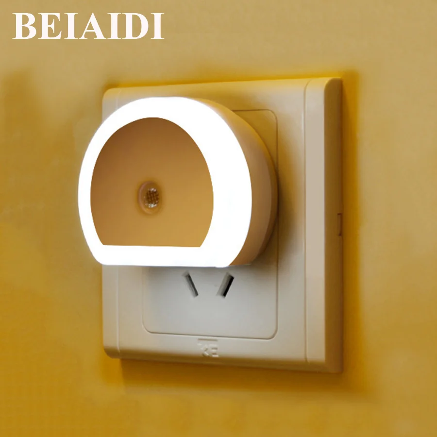 Светодиодный ночник BEIAIDI с двумя USB портами настольная лампа датчиком От заката