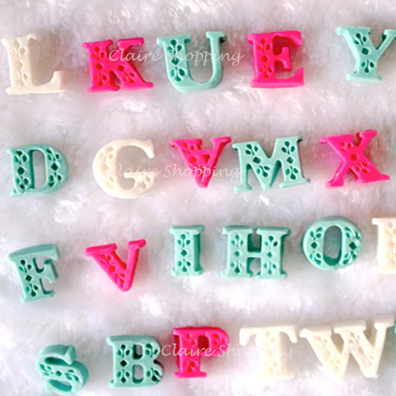 

Yueyue Sugarcraft Silicone Mold Alphabet capital cake mold fondant mold cake decorating tools chocolate mold confectionery
