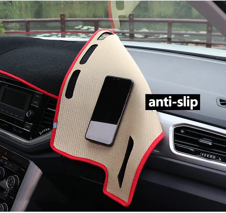 Capa para Painel Tapete para Painel sem Luz Lhd para Volkswagen Automotivo Plataforma Instrumento Guarnição T-roc t Roc 2020 vw 13 Automóveis e motos