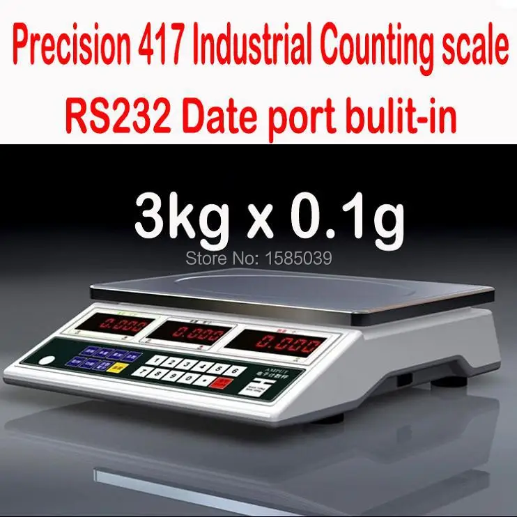 Точный уровень весы 3кг х 0,1g APTC417 RS232 порт Измерение веса промышленные весы ювелирные изделия пищевой кухонные весы