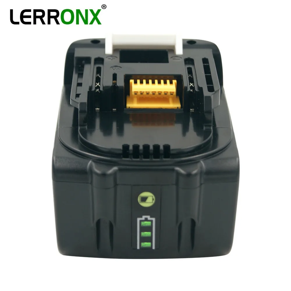 

Rechargeable Power Tools battery with indicator 4000mAh Lithium 14.4V battery for Makita BL1415 BL1430 BL1440 BDF343 batteries