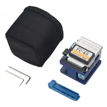 

FTTH Splicing Splice Fiber Optic Stripping Tool Kit Set With Fiber Cleaver Fiber Optic Stripper Electrician cutting Tool 1 Set