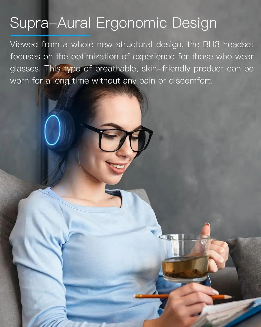JAKCOM BH3 Smart Colorama гарнитура как в aptx tecnologia cuffie Беспроводная
