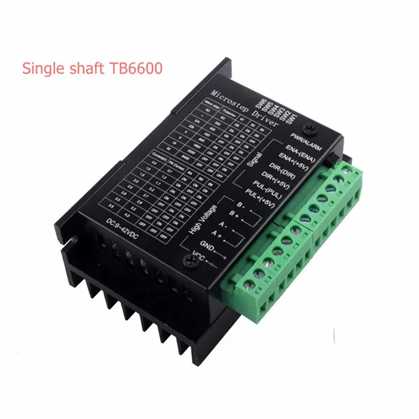 

TB6600 0.2-5A CNC controller ,stepper motor driver nema 17,23, tb6600 Single axes Two Phase Hybrid stepper motor for cnc