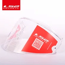 LS2 FF399 Valiant casco visiera fumo colorato lente argento arcobaleno modello scudo solo per LS2 FF399 con trattamento anti-fog fori di patch