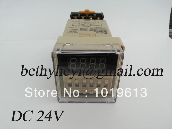 

dh48s-s digital time relay DC 24v cycle delay timer relay with socket