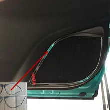 Кольцо из нержавеющей стали 4 шт./партия для украшения двери автомобиля для Toyota C-HR CHR аксессуары для автомобиля Стайлинг