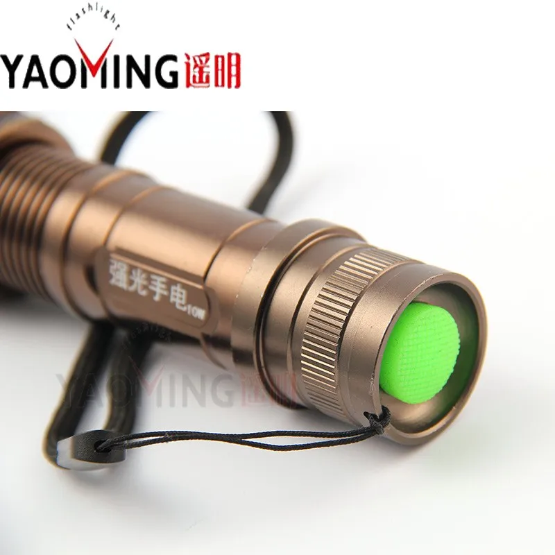 Профессиональный CREE XM-L T6 2000LM cree led Фокус регулируемый перезаряжаемый тактический фонарь Наружное освещение 18650 или 3* AAA