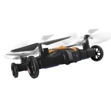 Летающий автомобиль, игрушки с дистанционным управлением, LH-X21, 2,4G, 8CH, 6 осей, гоночный Радиоуправляемый автомобиль, Дрон 2 в 1, Land/Sky, Радиоуправляемый квадрокоптер, НЛО, комплект