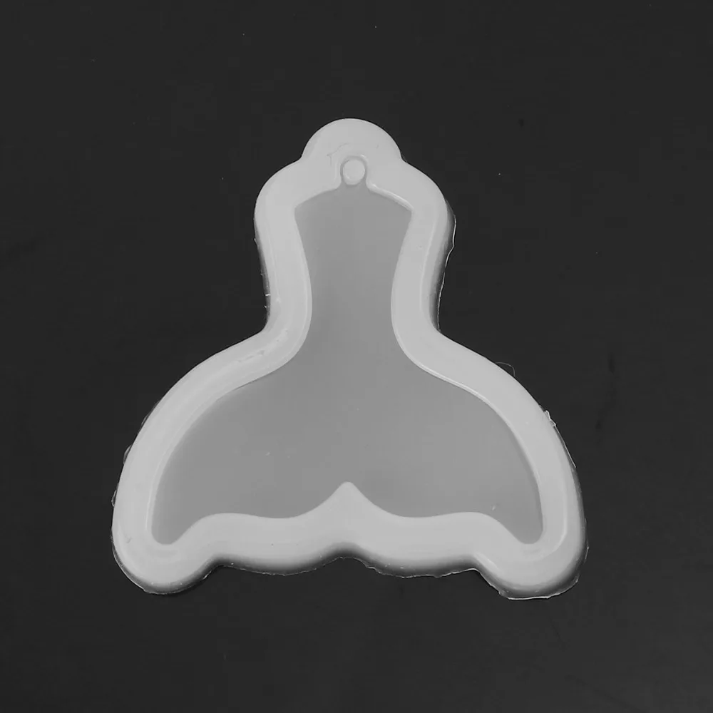 

Doreenbeads Silicone Resin Mold For Jewelry Making Tools Accessories Mermaid Tail White 40mm(1 5/8") x 40mm(1 5/8"), 2 PCs
