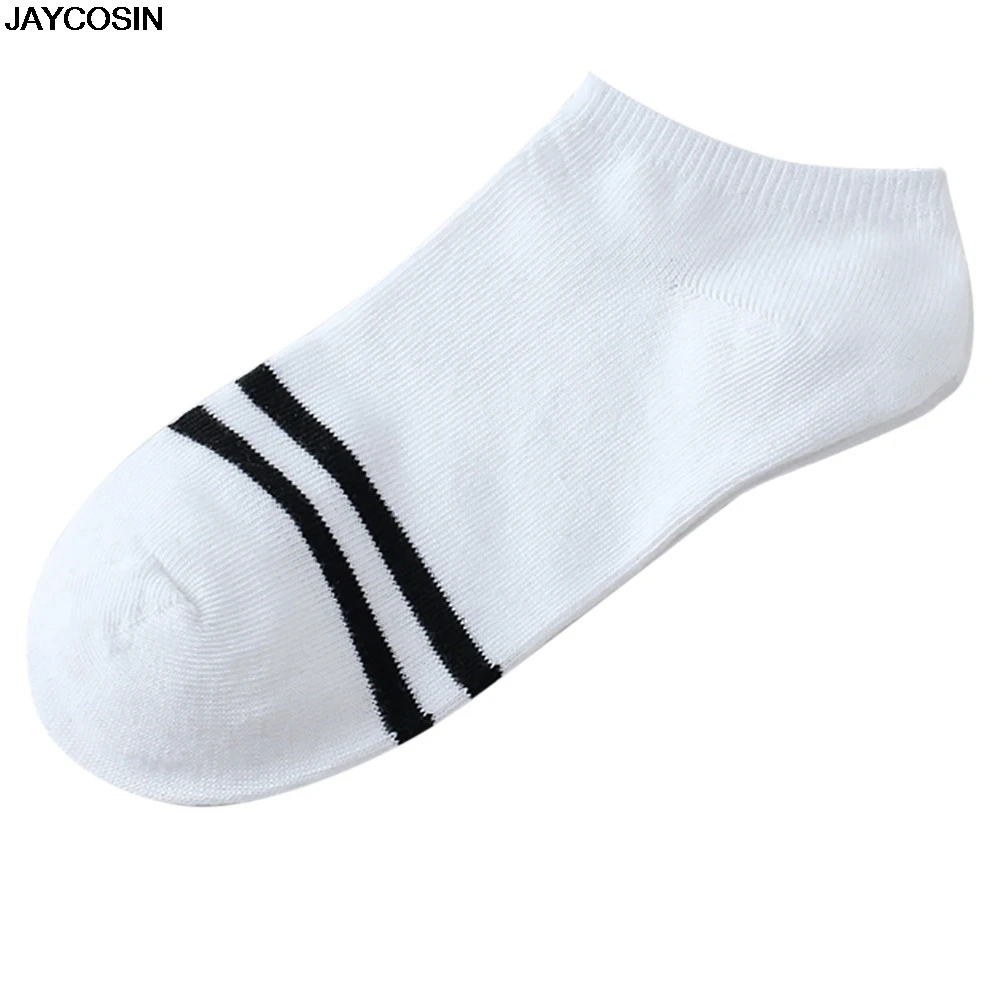 

JACOSIN Women socks 1Pairs Unisex Stripe Comfortable Cotton Sock Slippers Short Socks for female and male Casual daliy 20190319