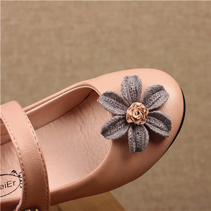 Sandals 2019 summer new Summer Children Kid Girls Solid Floral Sandals Princess Casual Shoes modis #4M13 (19)