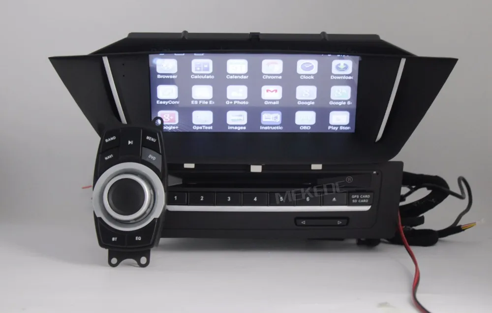Sale MEKEDE 9" Andriod 9 car DVD gps navigation Stereo for BMW X1 E84 2009-2013 1080P USB SD Radio Stereo BT GPS Navigation 8