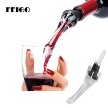 FEIGO 1 шт. компактный аэратор для вина красного вина Виски волшебный Аэратор Графин акриловый для вина выливной носик быстрого аэрации Бар инструменты F340