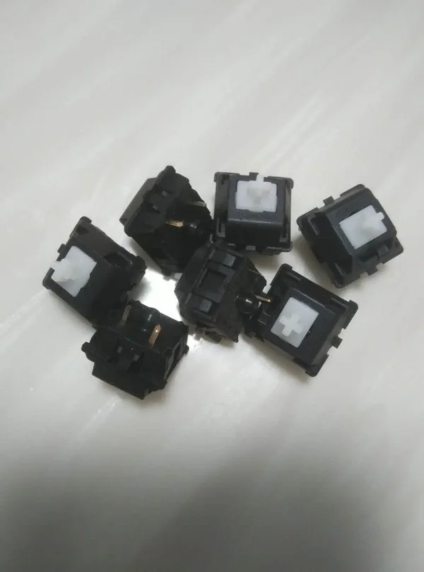 Mechanical keyboard original cherry mx clear switch ducky filco poker 87 keyboard mini keyboard DIY 3 pin feet switch