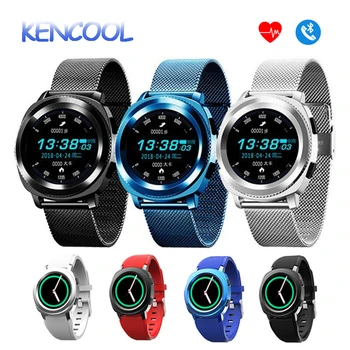 

KENCOOL Smart Watch MTK2502 Smartwatch IP68 Waterproof Wireless Calling Heart Rate Sleep Monitor Sports Mobile Phone Watch