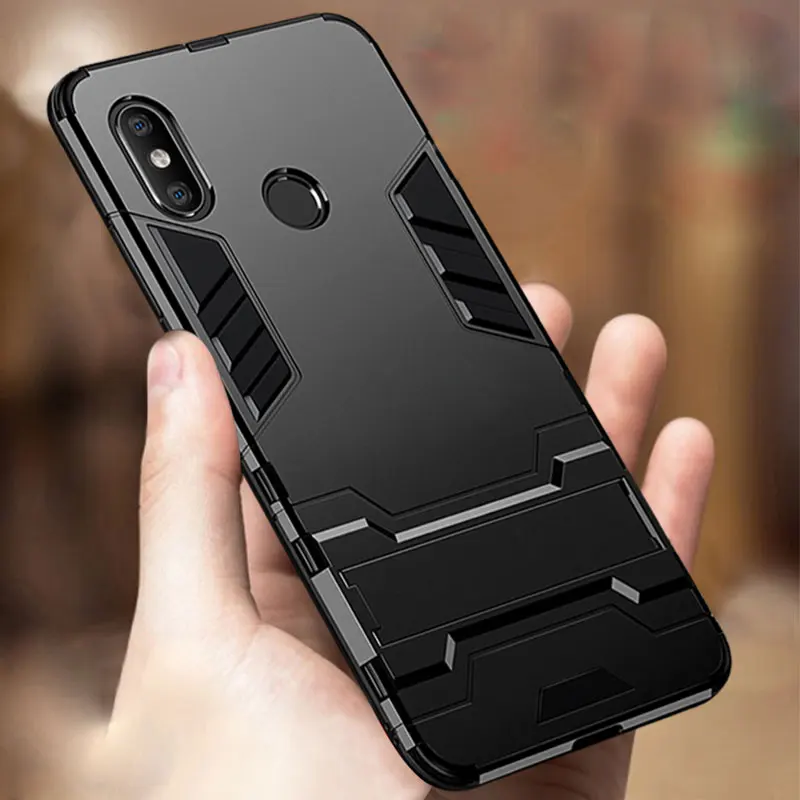 Slim Case For Xiaomi Mi A2 Lite Case Silicone Cover Hard PC+Soft TPU Back Case For On Xiaomi Mi A2 Lite Case Phone Stand Fundas