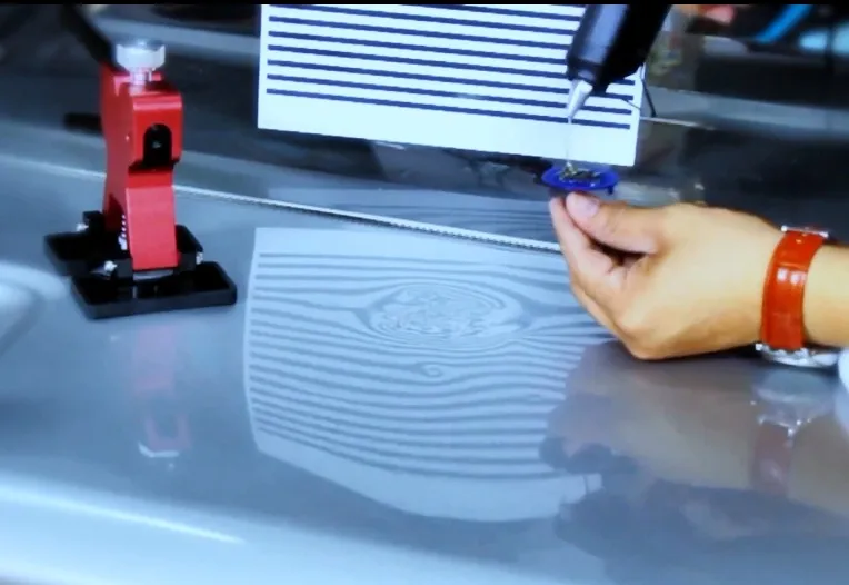 

Line Board Reflective Board PDR Light Lamp PDR Light for Dent Detection Hail Damage Repair with Ajustment Holder