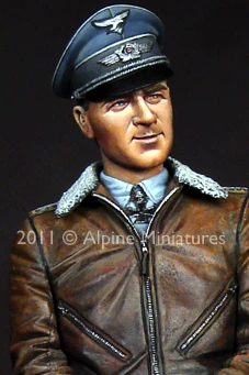 

AL 16014 1/16 World War II German Air Force Ace Pilot Warner Moder