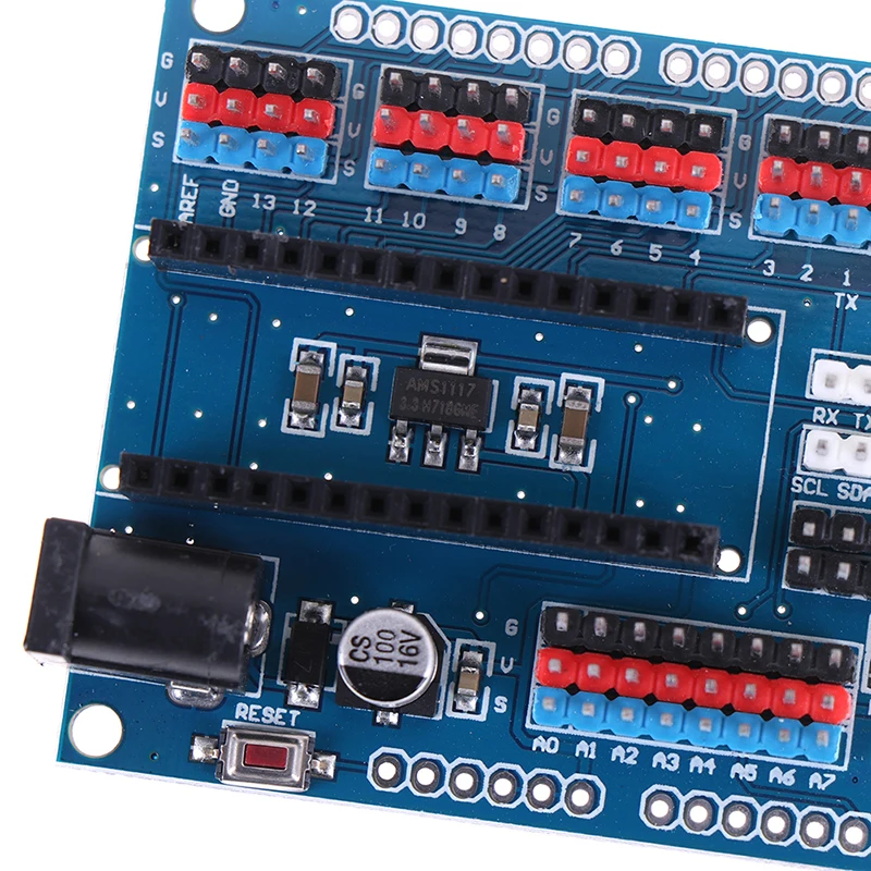 Модуль для Arduino Nano V3.0 3,0 I/O IO Плата расширения микро Датчик Щит Модуль Uno R3 Leonardo One