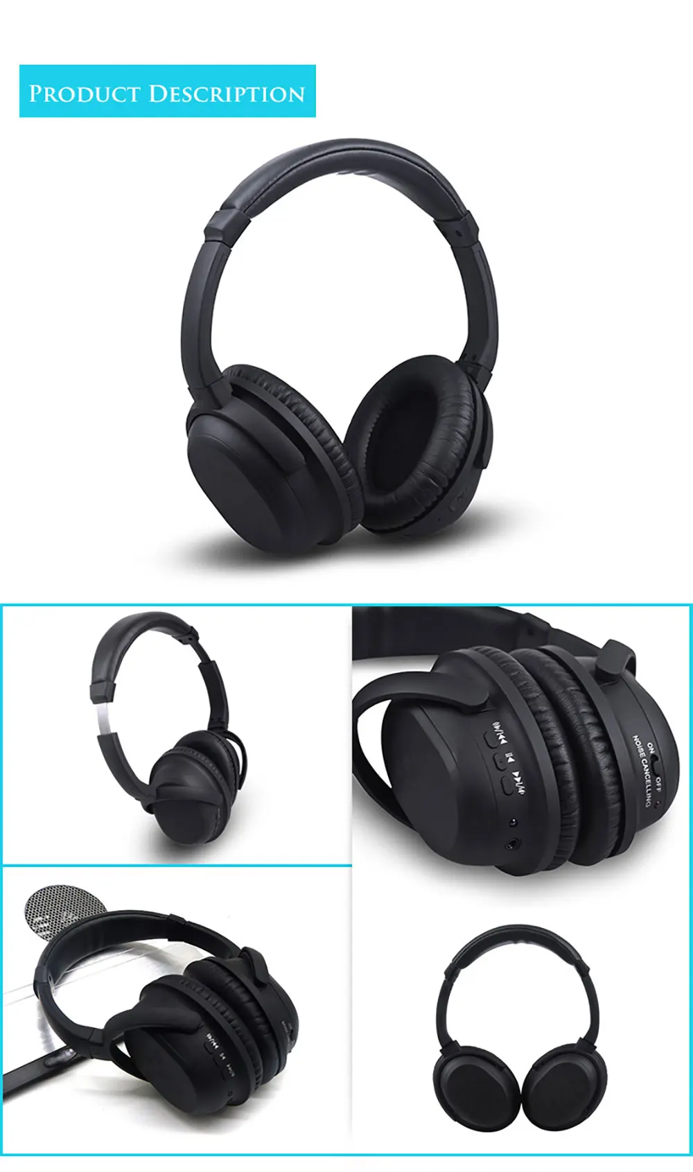 ANC Active Noise Cancelling Headphones (15)