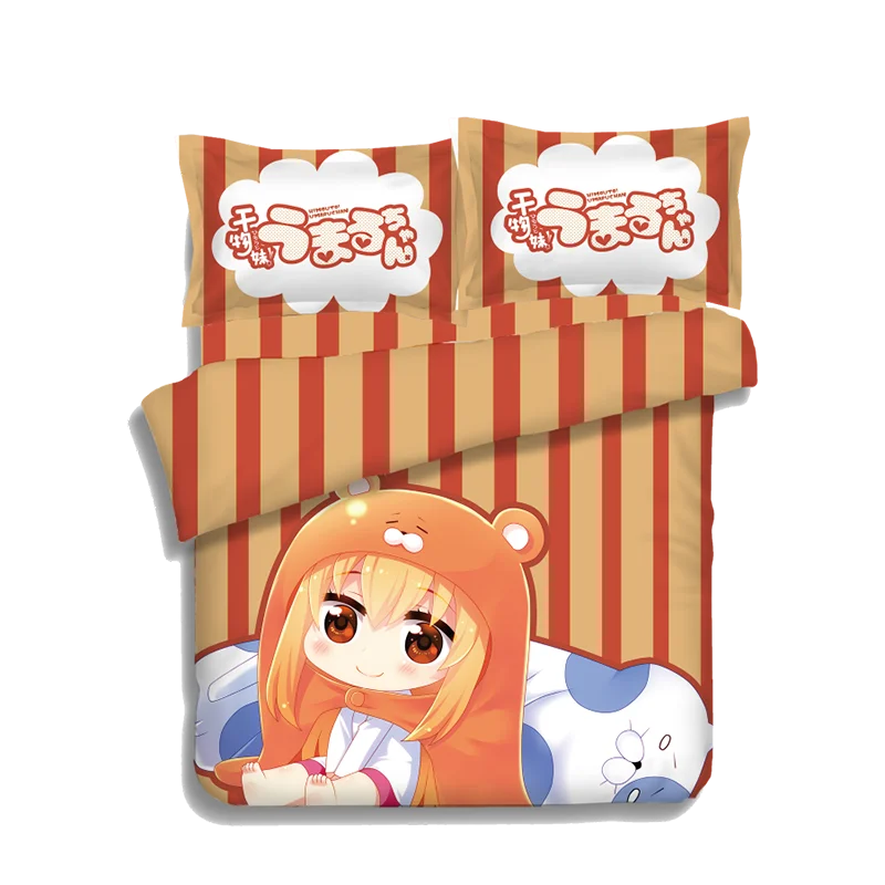 Japanese Anime Himouto! Umaru chan Bed sheets Bedding Sheet Bedding